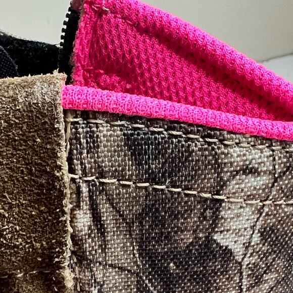 Game Winner Leather Outdoor Woodland Girl's Side Zippered Boots Shoes Size 13B - Picture 9 of 14